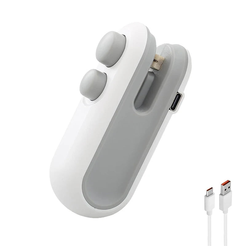 Seladora de Sacos 2 em 1 - Recarregável USB